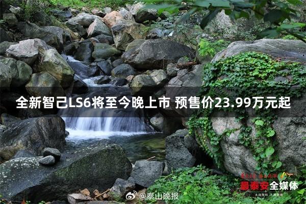 全新智己LS6将至今晚上市 预售价23.99万元起